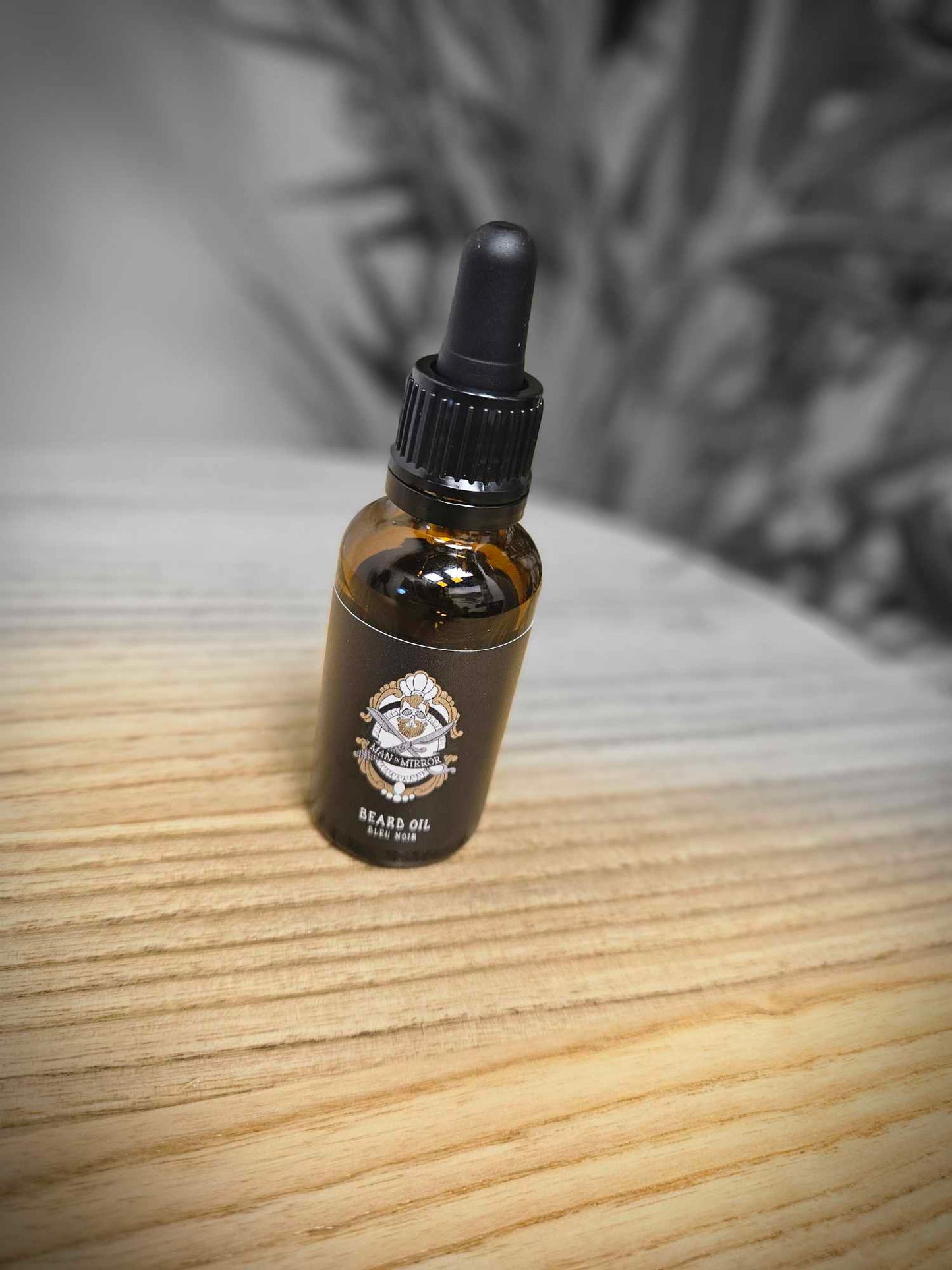 Beard oil Bleu noir